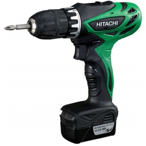 Аккумуляторный шуруповерт hitachi ds10dfl